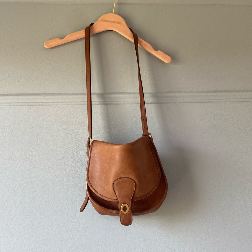 Coach basic saddle bag from the 1990s